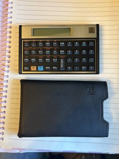 HP12c financial calculator