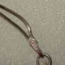 silver teardrop necklace Image 5