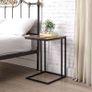 C Shaped End Table,Small Side Table, Couch Side Table for Living Room,Sofa,Couch Bedroom Brown (FREE SHIPPING) Image 5