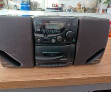 Vintage Philips AZ 2305 Portable Micro System Ghettoblaster Faulty CD Player