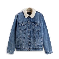 Zara Denim Jacket Men Size L Brand New With Tags