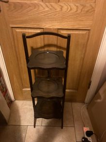 Edwardian 3 tier cake stand free postage