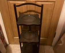 Edwardian 3 tier cake stand free postage