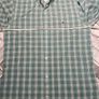 Tommy Hilfiger 80's 2 Ply Mens Green Check Long Sleeve Shirt Size Small Image 8