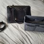 DKNY black purse with brand new organizer Image 9