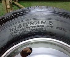 lowloader rim and tire