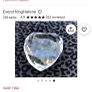 Rosenthal Crystal Heart Paperweight / Ornament Image 6