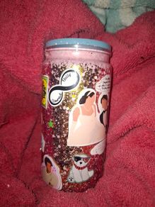 The summer i turned pretty No Globe Glitter Tumbler