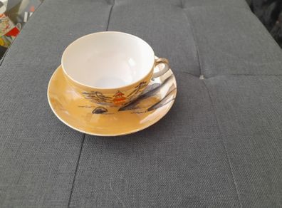 Kilmax Japanese Porcelain Teacup and Saucer