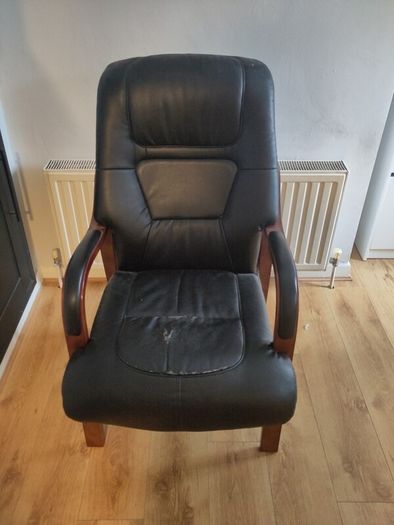 Black Leather Chair