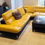 Leather corner sofa Image 3