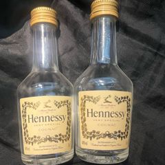 Hennessy empty mini bottle