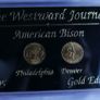 2005 P&D Westward Journey Nickel Set - American Bison Gold Edition with Box Image 5