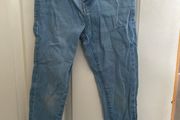 Light blue girl's jeans 110 Mango
