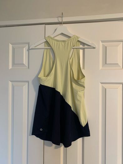 Goodmove Yellow & Navy Sports Top
