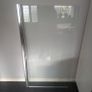 Chrome over bath glass shower screen Image 10