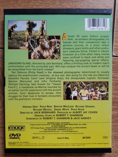 Unknown Island - Very Rare DVD Movie