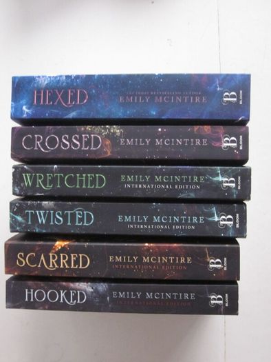 Never After Series by Emily McIntire Paperback X 6
