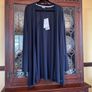 Samoon. Further Reduced New Navy Cardigan . Length Is 33 Inches Image 8
