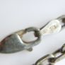 Vintage heavy, long Squared Link Sterling Silver 925 Chain length 28" - 18,7g Image 8