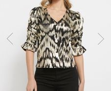 Savida metallic top size small