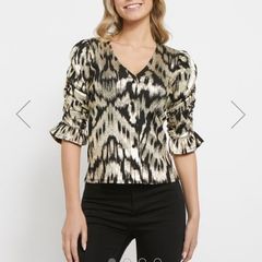 Savida metallic top size small