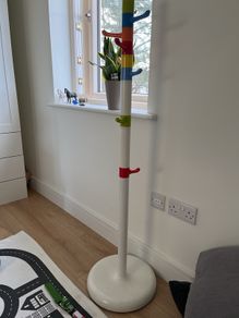 ikea children standing coattrack