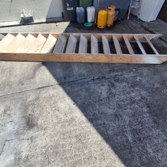 Temporary Inlaid Timber Staircase, Ideal for New Builds