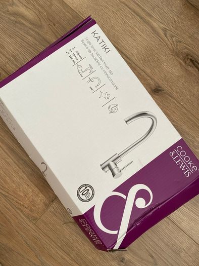 Cooke & Lewis Katiki Single Lever Kitchen Mixer Tap