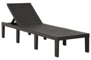 Sun Lounger Plastic Anthracite