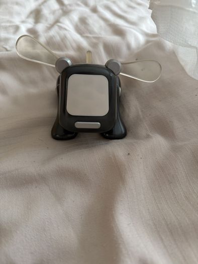 Sega Toys i Dog Black Interactive Robot Dog Music Speaker Retro 2000s