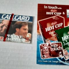 New call card hot cup and information on call card