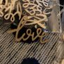 Wooden LOVE theme craft supplies bundle Image 3