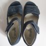 Waldlaufer Hilena Denver Jeans Nubuck Leather Womens Wide Fit Adjustable Sandals Velcro Straps Size UK2.5 CAN POST Image 4