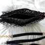 Black/white Diamante Bag Image 3