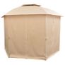 Garden Marquee Pavilion Tent with Curtains Hexagonal 360x265 cm Image 4
