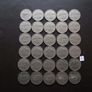 30 Irish Ten pence coins (1969-1980) Image 10