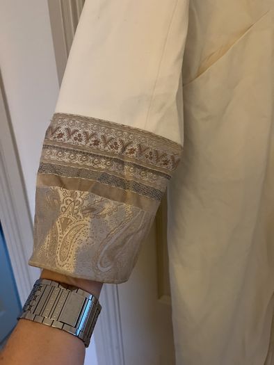 Cream coat