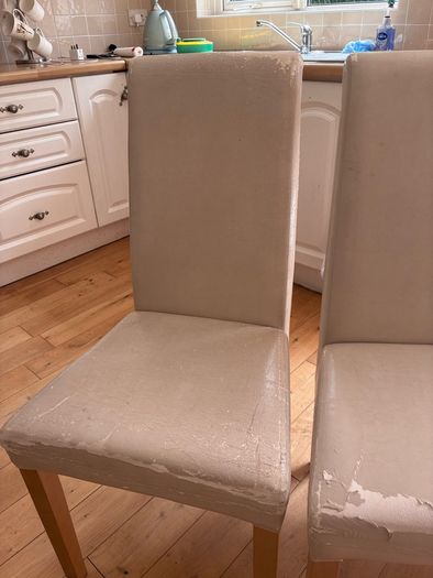 four dining chairs
