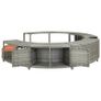 Spa Surround Grey Poly Rattan Image 8