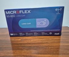 Ansell Microflex 93 853 Heavy Duty Nitrile Gloves Box of 50 Size S