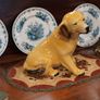 Vintage Ceramic Labrador Figurine Image 2