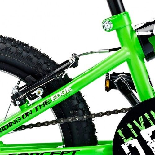 Concept Zombie BMX 20" Wheel, Single Speed Neon Green