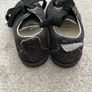 Primigi Baby Girls Black Silver Metallic Shimmer Leather Shoes EU 20 UK 4 Image 4