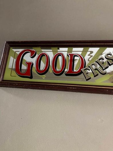 Food Mirror Sign