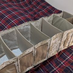 Hanging organiser for wardrobe