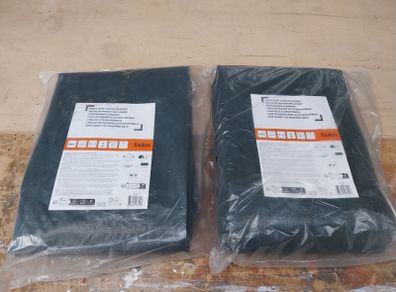 2 x Heavy Duty Tarpaulin Sheets - 5m x 8m