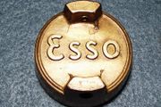 Vintage ESSO 2gal brass oil can cap.