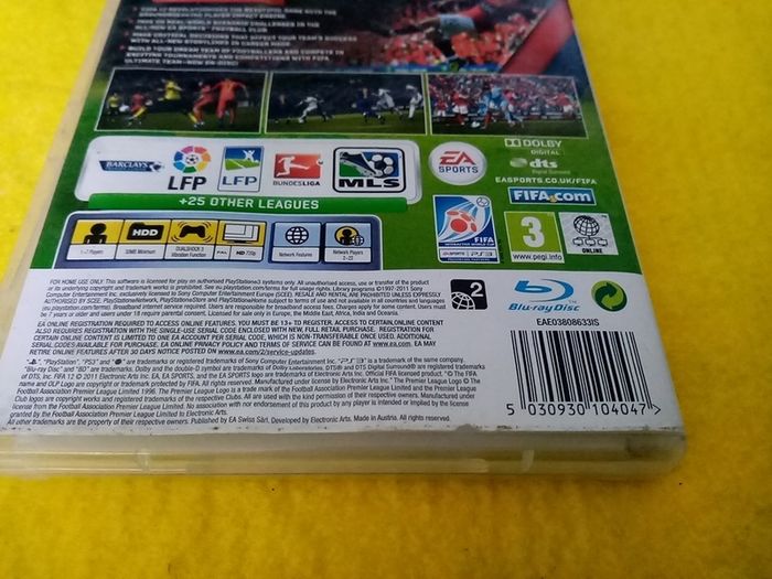 FIFA 12 PlayStation 3 Ps3 Games Original