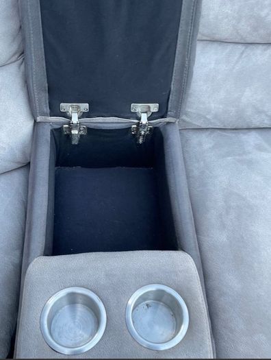 Grey Recliner sofa